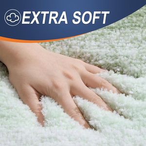 Alfombra de Baño de Microfibra de 17"x24" Súper Absorbente Antideslizante, Alfombra de Baño Gruesa y Afelpada, Lavable, para Hotel - Product Image 3
