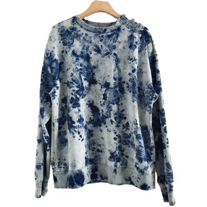 Sudaderas de Cuello Redondo Tie-Dye para Hombre, 100% Algodón de la Mejor Calidad, Material Suave, Antiarrugas, Transpirable y de Secado Rápido - Product Image 2