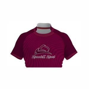 T-shirts de tennis personnalisés 100% polyester sublimés, t-shirts de sport, fabricant OEM ODM, t-shirts à manches courtes - Product Image 4