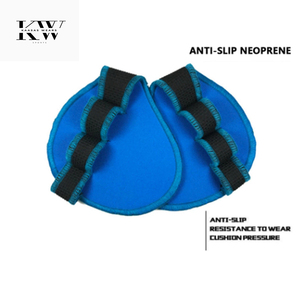 Non-slip Breathable Neoprene Gym Gloves with Wrist Wrap for Heavy Weightlifting Men & Women - Product Image 4