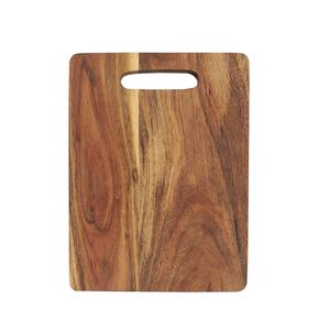 Tabla de Cortar Clásica Ecológica y Ligera de Madera de Acacia Pulida con Orificio para Colgar, Apta para Lavavajillas, Utensilio de Cocina Duradero - Product Image 3