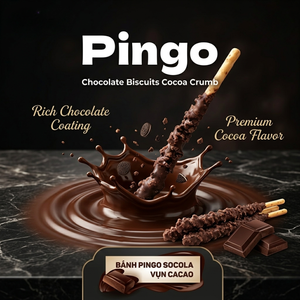 | Échantillons Gratuits |   Biscuits irrésistibles au chocolat au lait PINGO, miettes de cacao, 32g, ODM, directement de l'usine du Vietnam, au meilleur prix - Product Image 1