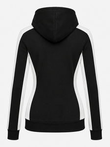 Sudadera con Capucha y Estampado de Diamantes de Imitación para Mujer, Sudadera de Manga Larga, Suave y Casual - Product Image 3