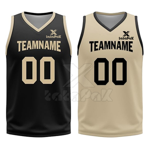 ชุดเสื้อและกางเกงบาสเก็ตบอลแบบกลับด้านได้สำหรับผู้ใหญ่ ออกแบบเองได้ สั่งทำจำนวนมากสำหรับทีมและผู้เล่น - Product Image 4