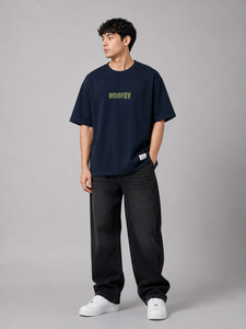 Camiseta Casual Premium de Algodón Tejido de 290 GSM, Gruesa, Transpirable, Antiarrugas, con Estampado Personalizado Delantero y Trasero - Product Image 3