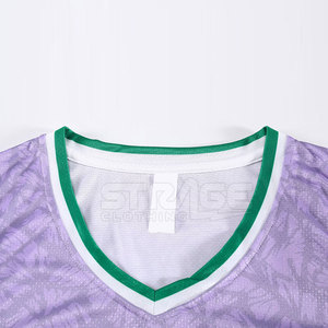 Modern <b>Athletic</b> Stylish Basketball Uniform Lightweight Eco-Friendly Breathable Polyester Fabric Durable Quality OEM Service - Product Image 3