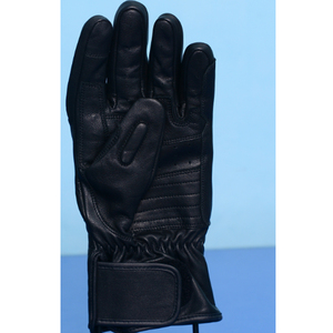 Guantes de Motocicleta de Invierno de Cuero Negro Genuino, Protección Completa para los Dedos, Unisex, Protección para los Nudillos, Aprobados por la CE, para Deportes al Aire Libre - Product Image 4
