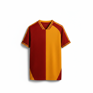 Maillot de football rétro respirant pour entraînement d'équipe, tenue de sport unisexe, maillot de foot court 100 % polyester personnalisable - Product Image 1