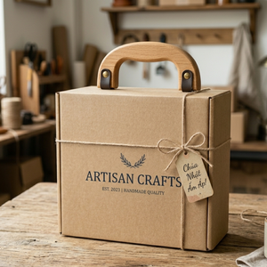 Durable Paper <b>Boxes</b> with Handle for Retail Packaging Gift Packaging and Takeaway Use - Product Image 5