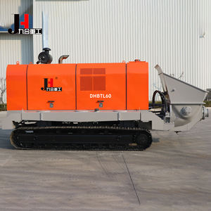 DHBTL40 60 80 Diesel-Raupenanhänger Betonpumpe Dieselbetriebene Mobile Raupenbetonpumpe Kleine Betonpumpe Preis - Product Image 5