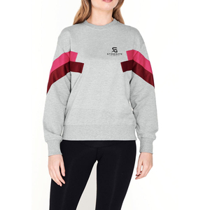 Sudadera de Mujer de Color Sólido, Felpa de Algodón, Cuello Alto Simulado, Holgada, Manga Larga, Moda Otoño Invierno 2026 - Product Image 1