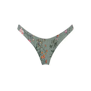 Conjunto de Bikini de Dos Piezas Personalizado, Secado Rápido, Transpirable, Ropa de Playa de Alta Calidad, Corte Alto, Escote sin Tirantes, Logotipo Estampado en la Parte Delantera - Product Image 5