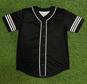Maillot de baseball et de softball unisexe personnalisé de haute qualité avec impression ou broderie personnalisée, logo par sublimation, maillot en mesh - Product Image 6