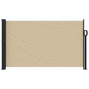 Auvent latéral rétractable beige 47,2''x196,9'' - pour espaces extérieurs - Product Image 3