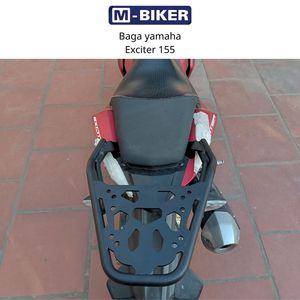 Single Luggage <b>Rack</b> Saddlebags Yamaha Exciter 155 Motorcycle-NEW Premium Quality High-class Steel 3kg CNC Luggage Accessories - Product Image 4