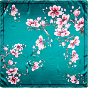 Foulard carré unisexe en satin de soie imprimé personnalisé pour femme, bandana de mode d'extérieur, foulard de haute qualité, le meilleur - Product Image 6