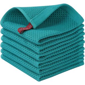 Strofinacci da Cucina in Cotone 100% a Nido d'Ape per una Pulizia Efficace - Product Image 1