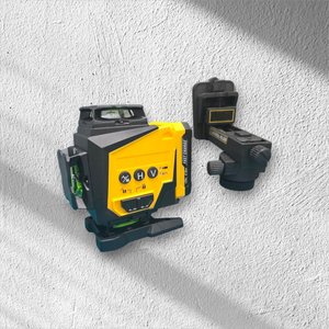 Niveau laser vert auto-nivelant de qualité industrielle HIKARI Laser HK-4360YB-16, précision 1,5 mm/5 m, protection IP54, batterie au lithium - Product Image 3