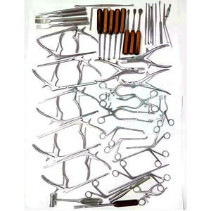 Juego de Instrumentos para Laminectomía Espinal, 45 Piezas, Acero Inoxidable, Instrumentos Quirúrgicos Ortopédicos y de Neurocirugía, Kit Completo Manual MOL - Product Image 2