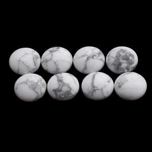 Pierre précieuse naturelle Howlite sur mesure, fournisseur de pierres précieuses de qualité supérieure, production en masse, pierre naturelle ronde de haute qualité - Product Image 3
