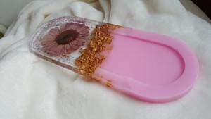 Bandeja de Resina con Diseño de Olas Oceánicas, Bandeja de Resina con Arte Náutico y Playero para Decoración del Hogar Costero, Plato para Servir al por Mayor, Artículo de Arte Hecho a Mano - Product Image 5