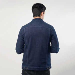 Veste en jean boutonnée pour homme, design personnalisé, robuste, classique, à manches longues - Product Image 2