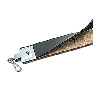 Genuine Leather Strop Durable Maintenance Strap for Blade Edge Care with Black Reinforced Ends polishing accessory leather edge - Product Image 2