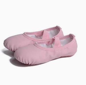 Chaussons de ballet souples pour femmes, en satin, à talon plat, avec doublure en coton et semelle en caoutchouc, pour l'entraînement et les spectacles de ballet - Product Image 2