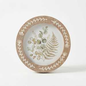 Ensemble de cadres photo en bois, design floral rond et cintré, décoration de table rustique pour la maison ou le bureau - Product Image 3