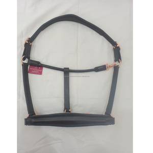 Cabestro de caballo de cuero Premium estilo sillín inglés de la mejor calidad con color y tamaño personalizados para montar a caballo - Product Image 3