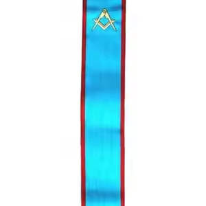 Cinta de Seda Táctica Personalizada al por Mayor, Cinta Personalizada para Uniforme de Oficial, Cinta Masónica Económica - Product Image 4