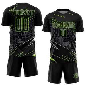 Uniforme de fútbol al por mayor hecho de poliéster ligero con tecnología de impresión resistente a la decoloración - Product Image 6
