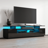 Ensemble de meubles de salon au design moderne à prix de gros, meuble TV multifonctionnel en bois avec rangement