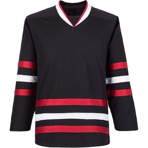 Maillot de hockey sur glace imprimé léger, respirant, imperméable, personnalisable, 100% polyester, unisexe, pour les équipes de club, les écoles, les ligues - Product Image 3