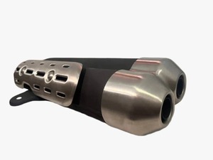 Vente flash - Silencieux d'échappement d'origine adapté au <span class=keywords><strong>Scrambler</strong></span> 400 X TA591203 - Remplacement de silencieux pour moto - Pièce de rechange de qualité OEM - Product Image 2