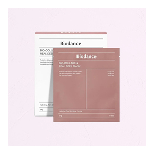 Masque facial en feuille de collagène, masque hydratant en profondeur pour les soins de la peau, vente en gros - Product Image 1