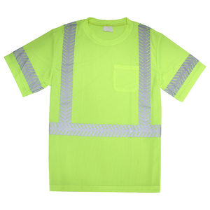 Chaleco de Seguridad Reflectante de Alta Visibilidad, Malla Fluorescente de Poliéster, Unisex, Ropa de Trabajo Sublimada - Product Image 3