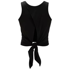 Débardeur double couture durable, léger et décontracté pour l'été, 100 % coton peigné, débardeur personnalisable avec couleur assortie - Product Image 4