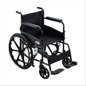 Fauteuil roulant pliable léger et durable Medlab India avec fonctions réglables pour le transfert des pieds tombants, utilisation à domicile et en milieu hospitalier - Product Image 2