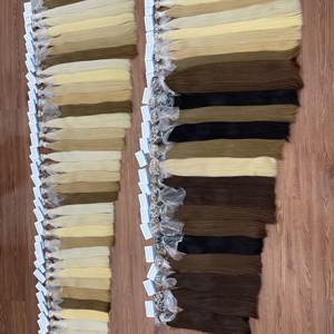 Cinta en extensiones de cabello Textura recta Cabello humano Remy vietnamita Suave Sedoso Aspecto natural para salón o vendedor - Product Image 4