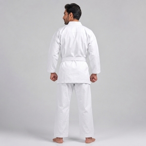 Meilleur service OEM de qualité supérieure, uniforme de karaté personnalisé, uniforme d'arts martiaux, uniforme de karaté approuvé, Dobok blanc - Product Image 4