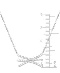 Collar de diamantes (1/3 CT. T. W.) en plata esterlina | Macy's - Product Image 4