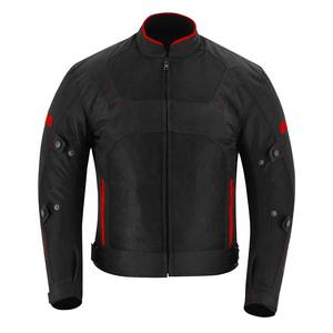 Winter Cardura Textile Motorcycle Racing Biker Jacket <b>Stand</b> Collar High Street Style Made in Pakistan Wholesale Rates - Product Image 4