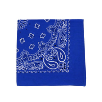 Bandanas en coton carrés multicolores à imprimé cachemire, sérigraphiés, design personnalisé, foulard pour toutes les saisons