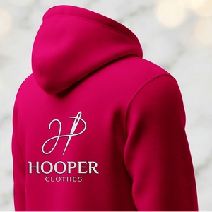 Meilleures ventes : Sweat à capuche pour homme Hooper, couleur rose choc, durable, style streetwear, design personnalisé, polyester/coton - Product Image 6