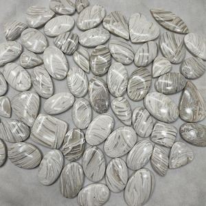 Lot de pierres d'agate en treillis 100% naturelles, prix de gros, fabrication artisanale de bijoux en agate en treillis, pierres d'agate en treillis en vrac - Product Image 2