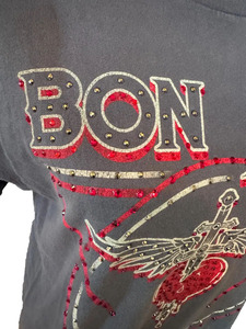 Camiseta de hombre con cuello redondo, estilo moderno, 100% algodón, con pedrería, corte holgado, la más vendida. - Product Image 3
