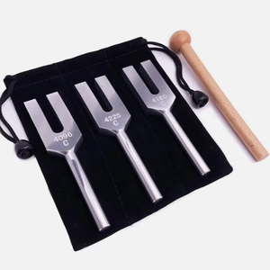 ชุดส้อมเสียงแองเจิล 4096 เฮิรตซ์, 4160 เฮิรตซ์, 4225 เฮิรตซ์ สำหรับเครื่องดนตรีบำบัด - Product Image 1