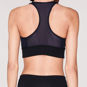 High Support Seamless Sports <b>Bra</b> for Women Plus Size Workout Yoga Wear Front Logo Breathable <b>Removable</b> <b>Pads</b> Spandex/Nylon - Product Image 4