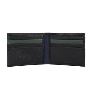 Leather Men <b>Wallet</b> Slim Bifold Genuine Leather <b>RFID</b> <b>Blocking</b> Multiple Card Slots Coin Pocket Durable Everyday Carry Open Short - Product Image 5